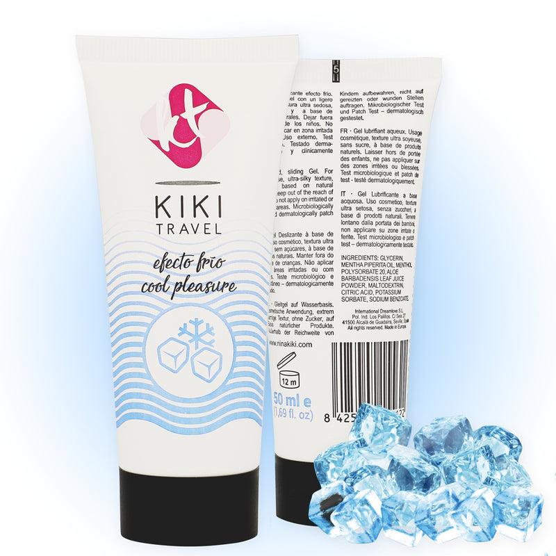 KIKi TRAVEL LUBRIFICANTE COM EFEITO DE REFRIGERACaO 50 ML