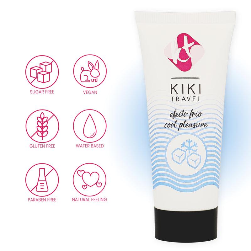 KIKi TRAVEL LUBRIFICANTE COM EFEITO DE REFRIGERACaO 50 ML