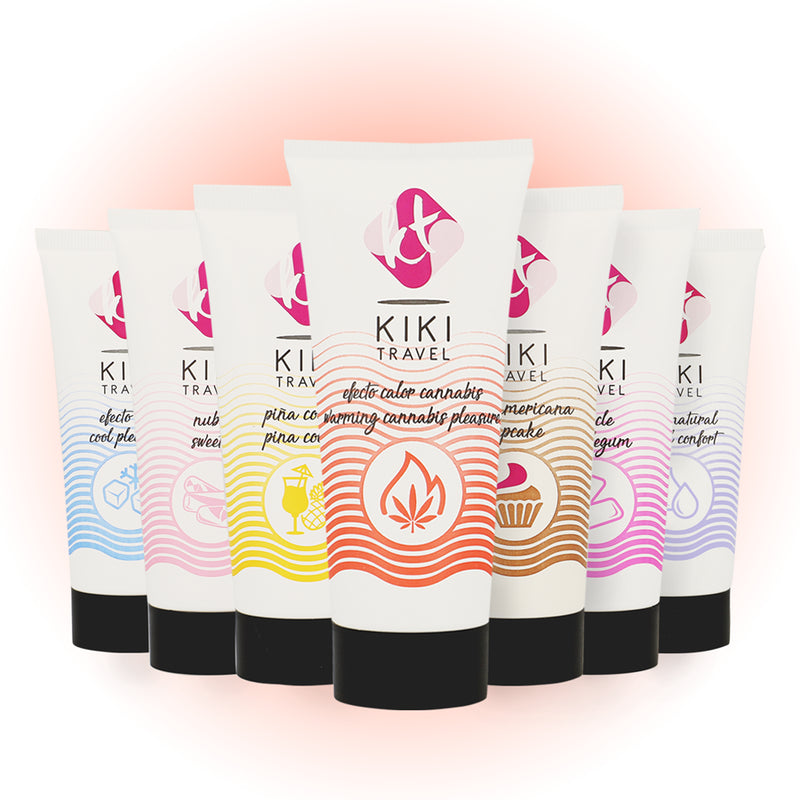 KIKi TRAVEL CANNABIS LUBRIFICANTE DE EFEITO QUENTE 50 ML