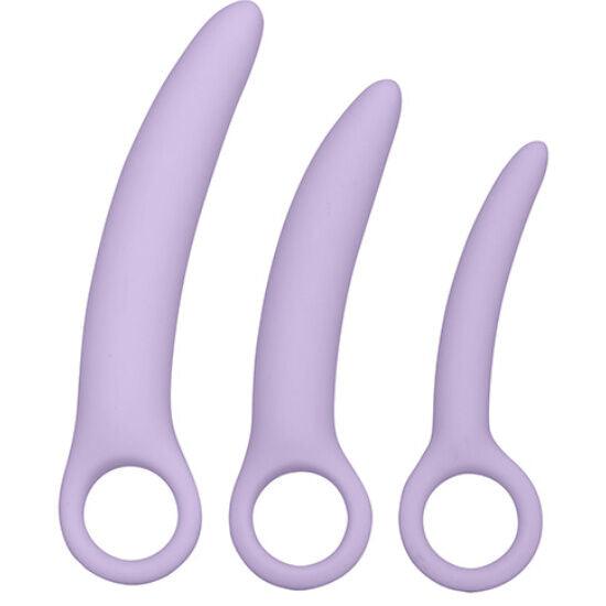 CALIFORNIA EXOTICS DR LAURA BERMAN ALENA CONJUNTO DE 3 DILATADORES DE SILICONE