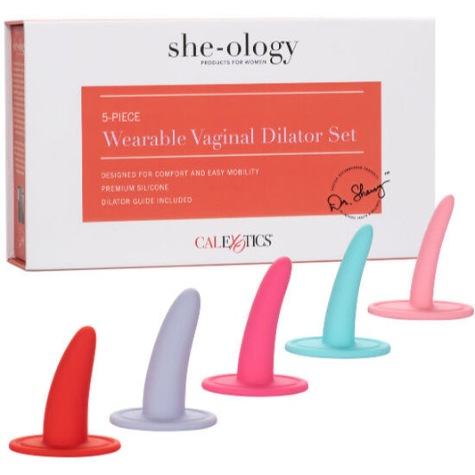 CALIFORNIA EXOTICS KIT 5 PCS DILATADORES VAGINAIS OU ANAIS MULTICOLOR