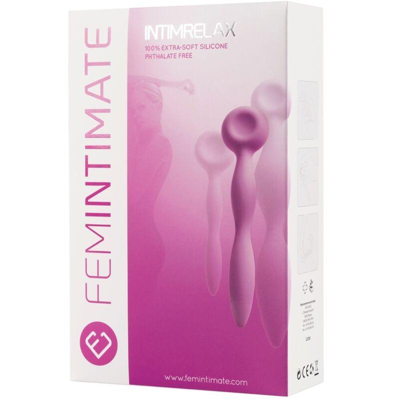 FEMINTIMATE INTIMRELAX CONJUNTO 3 DILATADORES VAGINAIS