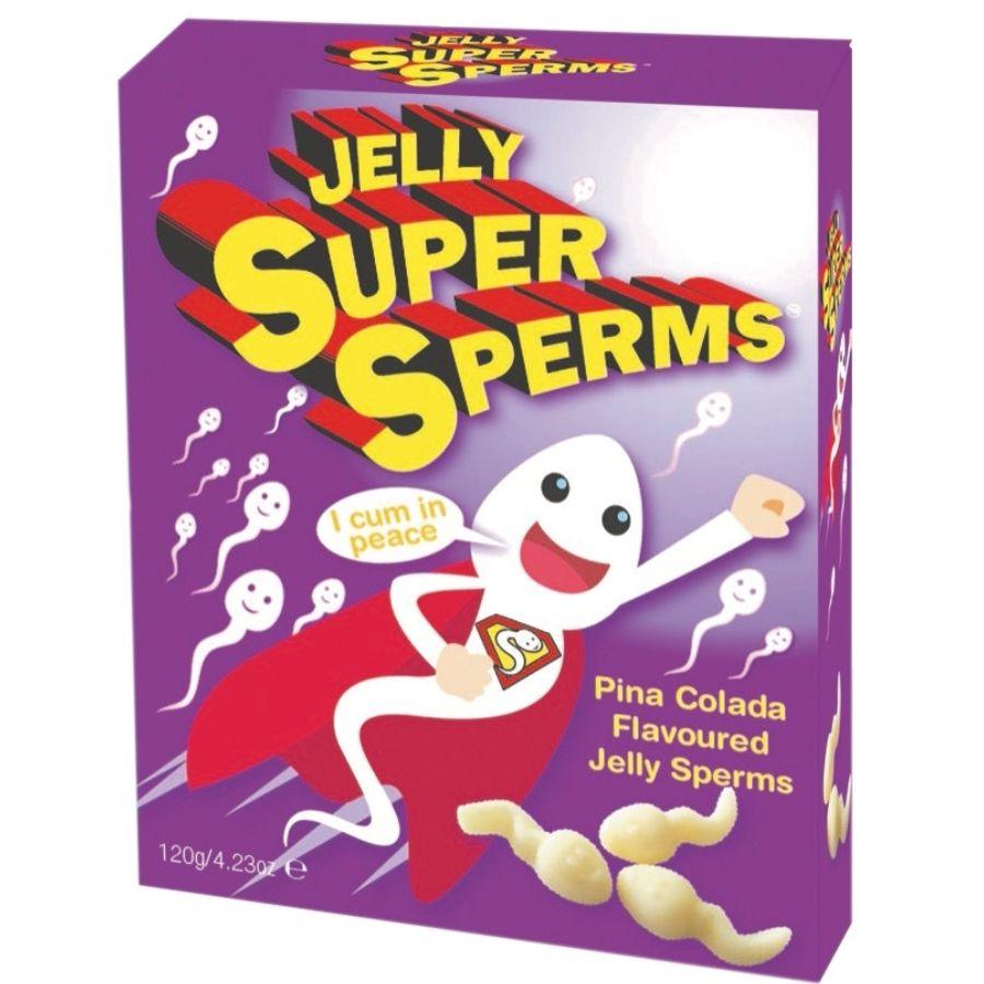 SPENCER FLEETWOOD JELLY SUPER SPERM GUMMIES FORM SPERM 120 GR