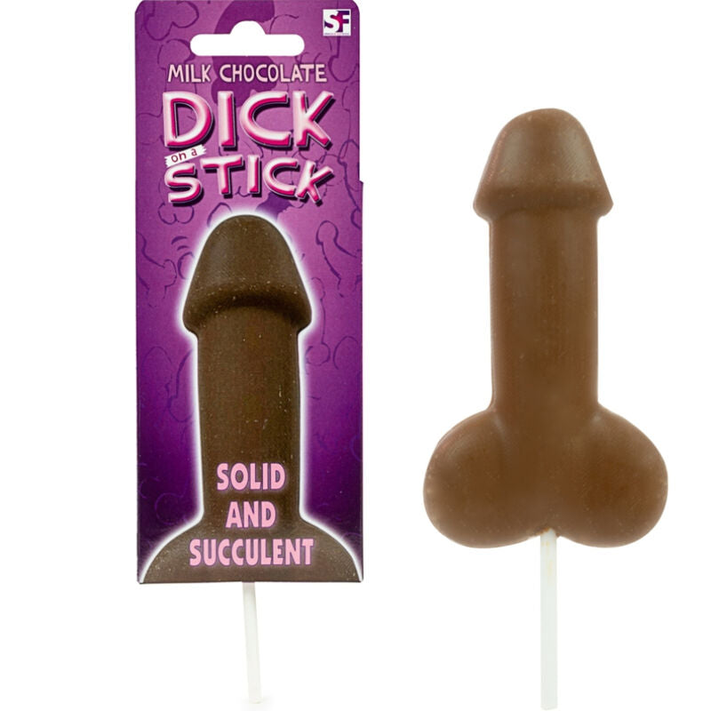 SPENCER FLEETWOOD PIRULITO DE PeNIS DE CHOCOLATE DE LEITE