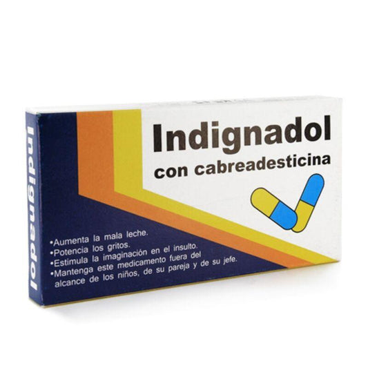 DIABLO GOLOSO CAIXA DE MEDICAMENTOS INDIGNADOL