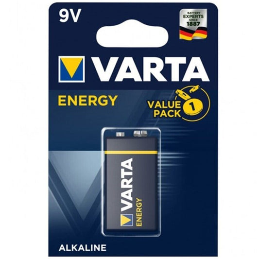 VARTA ENERGY BATTERY 9V LR61 1 UNIT