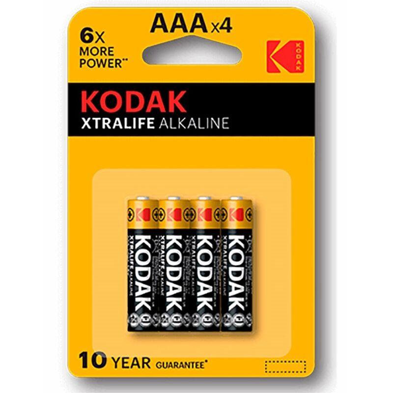 KODAK BATERIA ALCALINA XTRALIFE AAA LR03 4