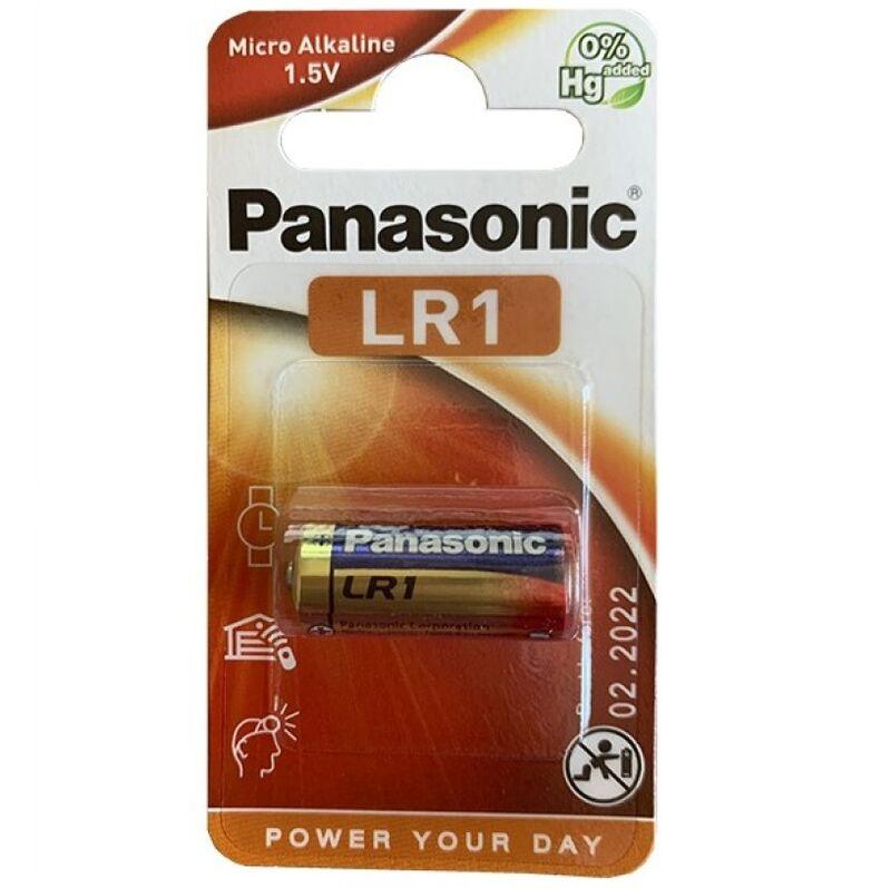 PANASONIC BATERIA ALCALINA LR1 15V BLISTER 1 UNIDADE