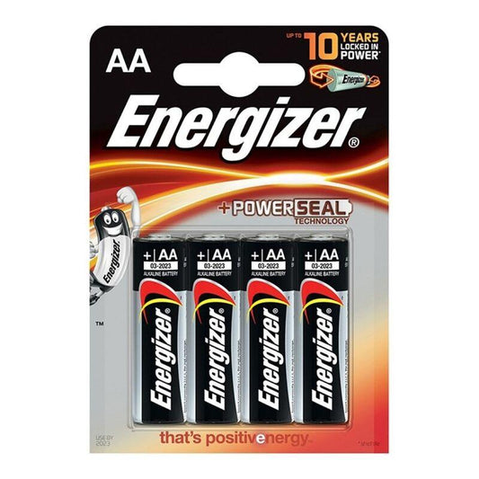 ENERGIZER BATERIA ALCALINA AA LR6 4