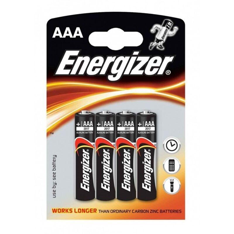 ENERGIZER BATERIA ALCALINA AAA LR03 4