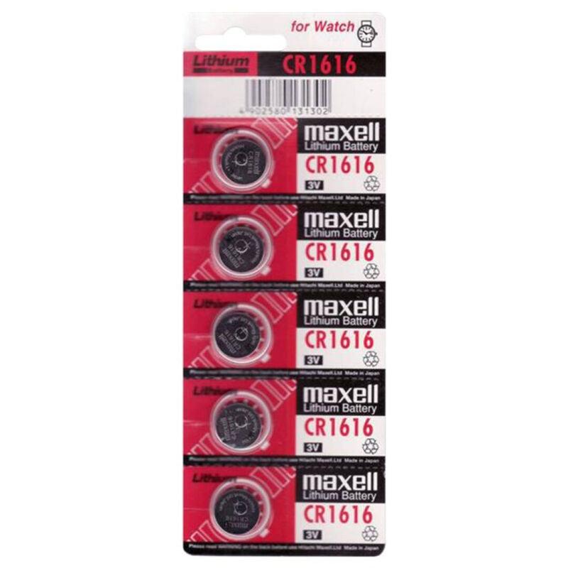 MAXELL BATERIALITIO CR1616 3V 5UDS