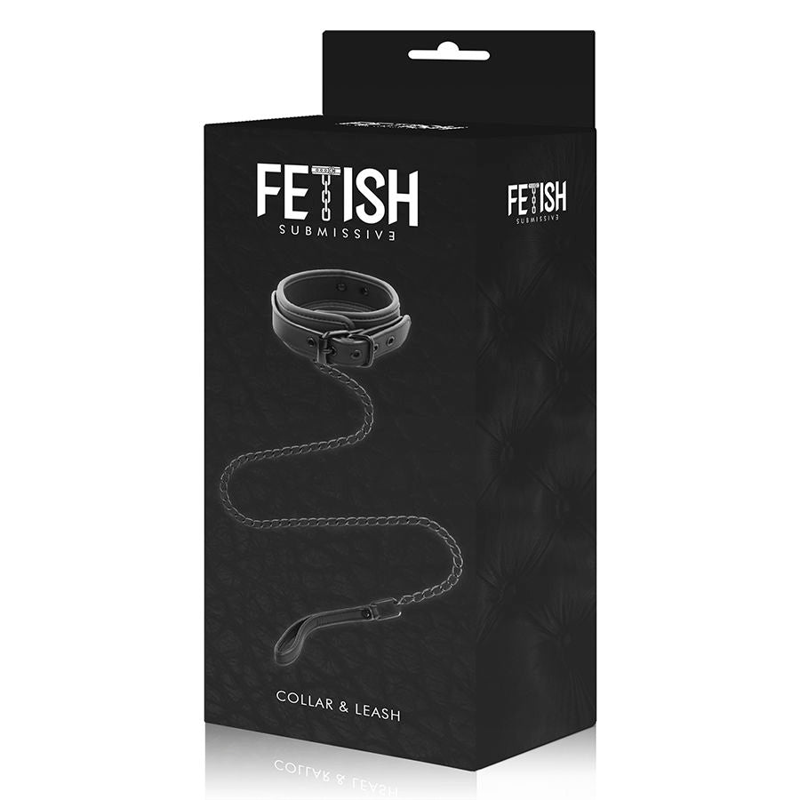 FETISH SUBMISSIVE COLAR DE CORRENTE COM FORRO DE NOPRENE