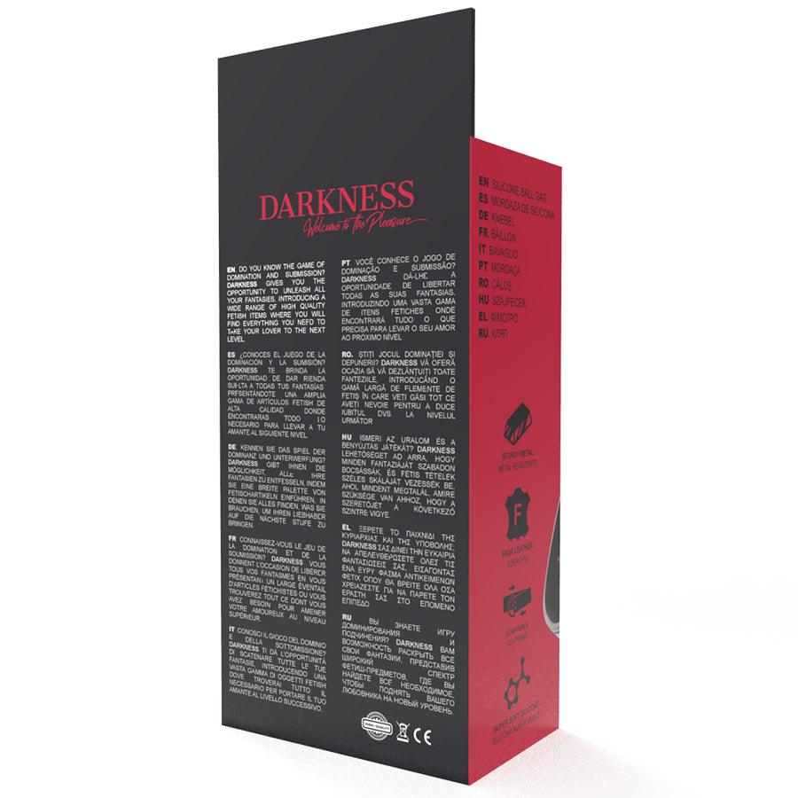 DARKNESS MORDACA DE SILICONE VERMELHA