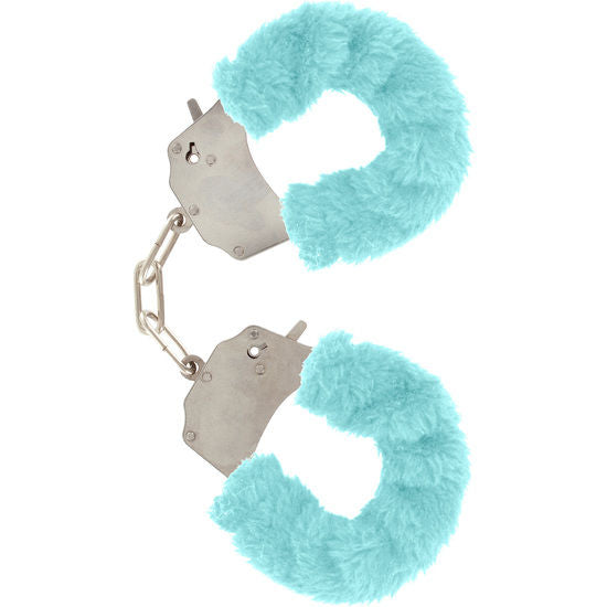 TOYJOY FURRY FUN CUFFS BONDAGE AZUL