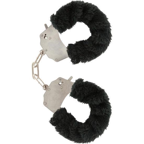 TOYJOY FURRY FUN CUFFS BONDAGE PRETO