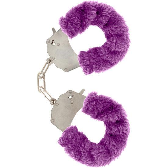 TOYJOY FURRY FUN CUFFS BONDAGE ROXO