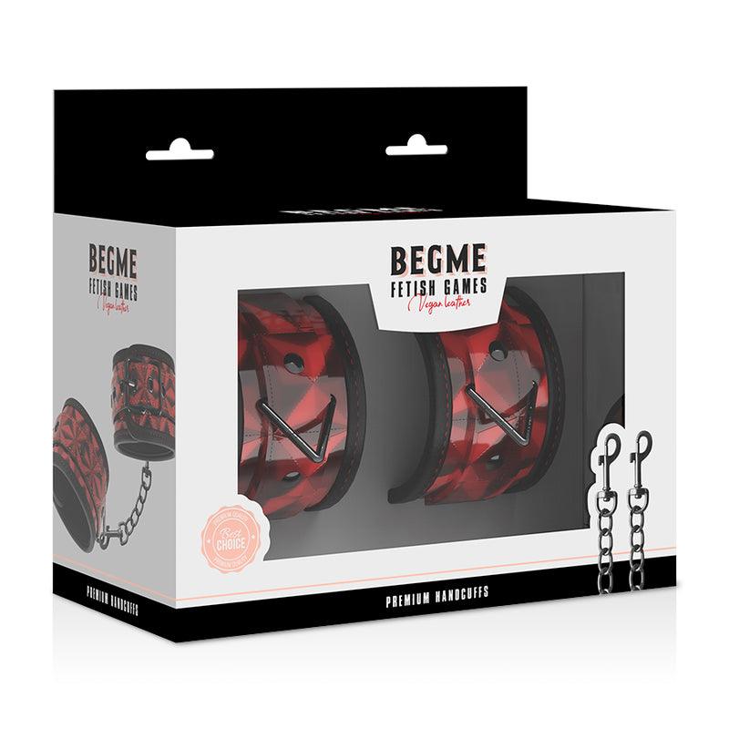 BEGME ALGEMAS PREMIUM RED EDITION COM FORRO DE NEOPRENE