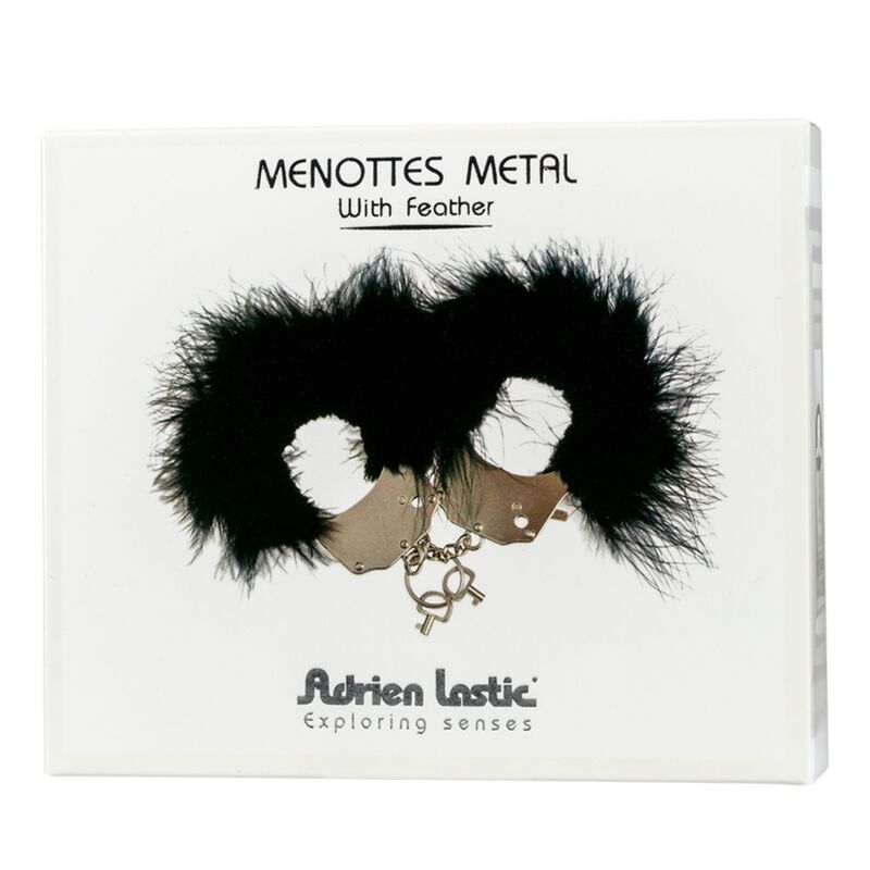 ADRIEN LASTIC ALGEMAS DE METAL COM PENAS PRETAS