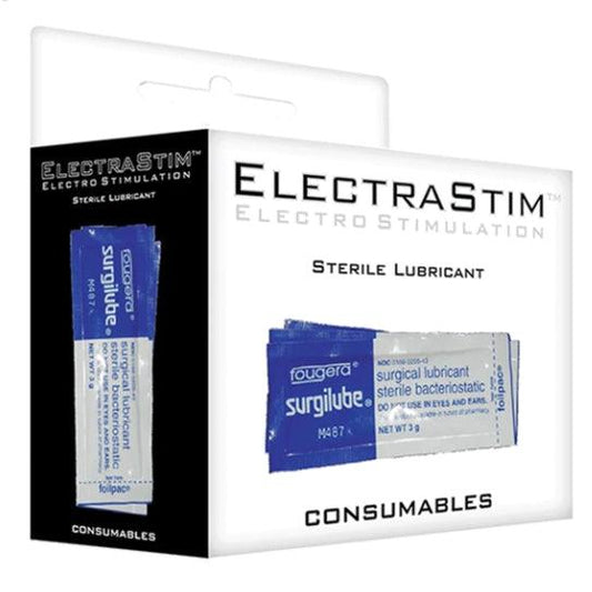 ELECTRASTIM PACOTE DE SAQUETAS DE LUBRIFICANTE ESTeRIL