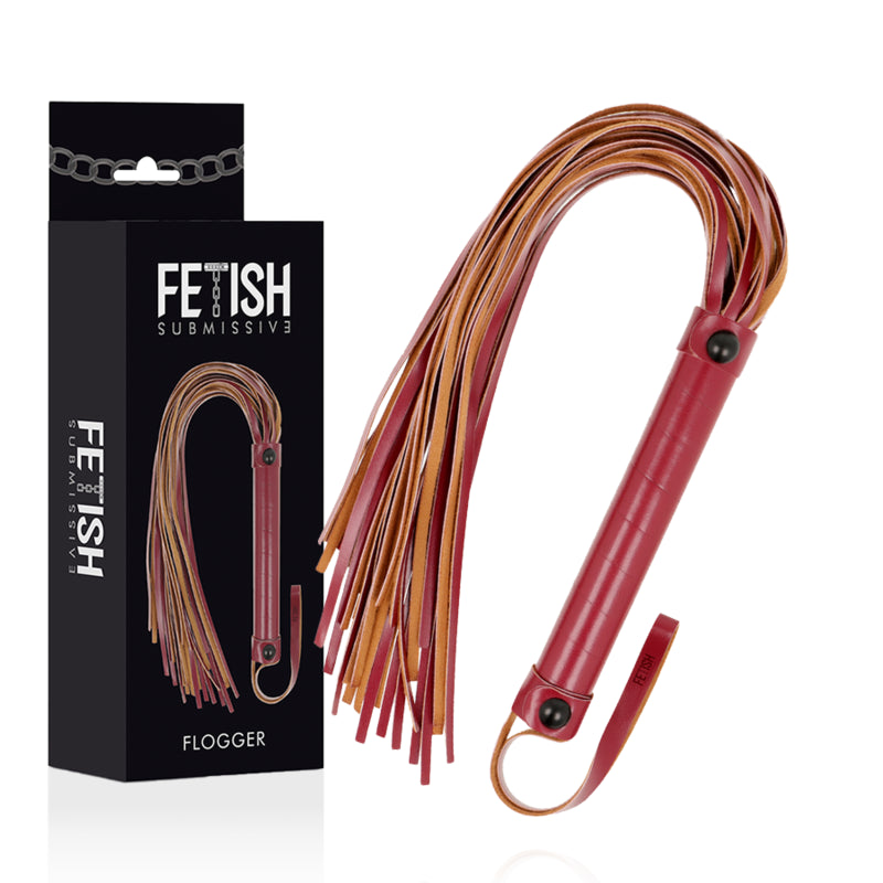 FETISH SUBMISSIVE DARK ROOM CHICOTE DE COURO VEGANO