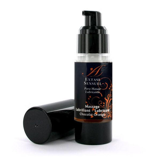 EXTASE SENSUAL LUBRIFICANTE CHOCOLATE E LARANJA 30 ML