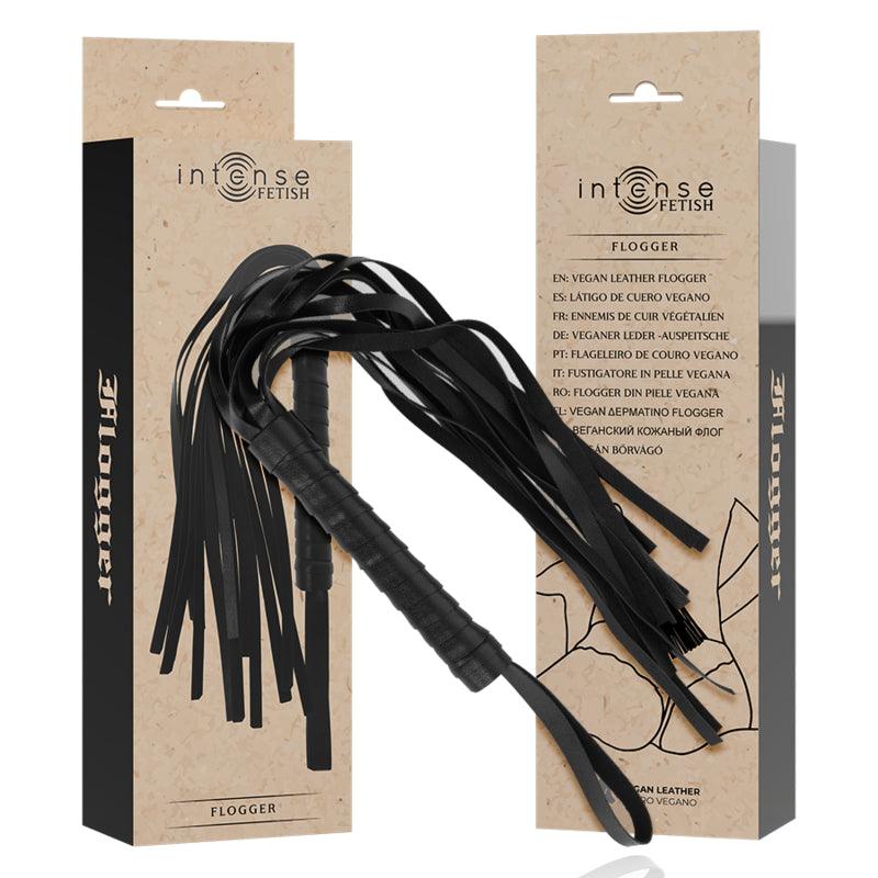 INTENSE FETISH FLOGGER DE COURO VEGANO