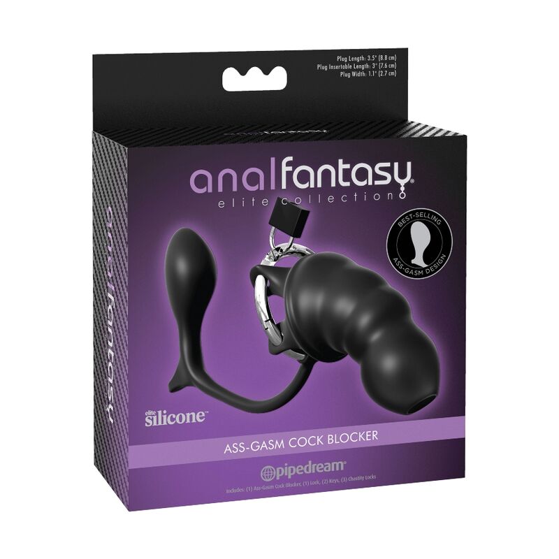 ANAL FANTASY ELITE COLLECTION ASS GASM COCK BLOCKER