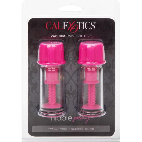 CALIFORNIA EXOTICS VACUUM TWIST SUCKERS ROSA