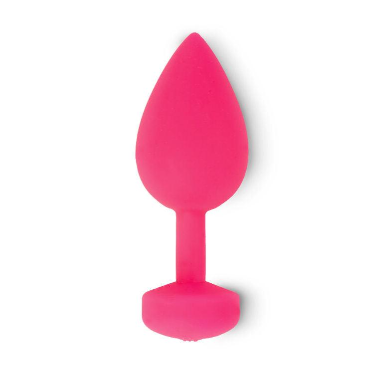 G VIBE FUNTOYS GPLUG ANAL VIBRADOR RECARREGVEL PEQUENO NEON ROSA 3CM