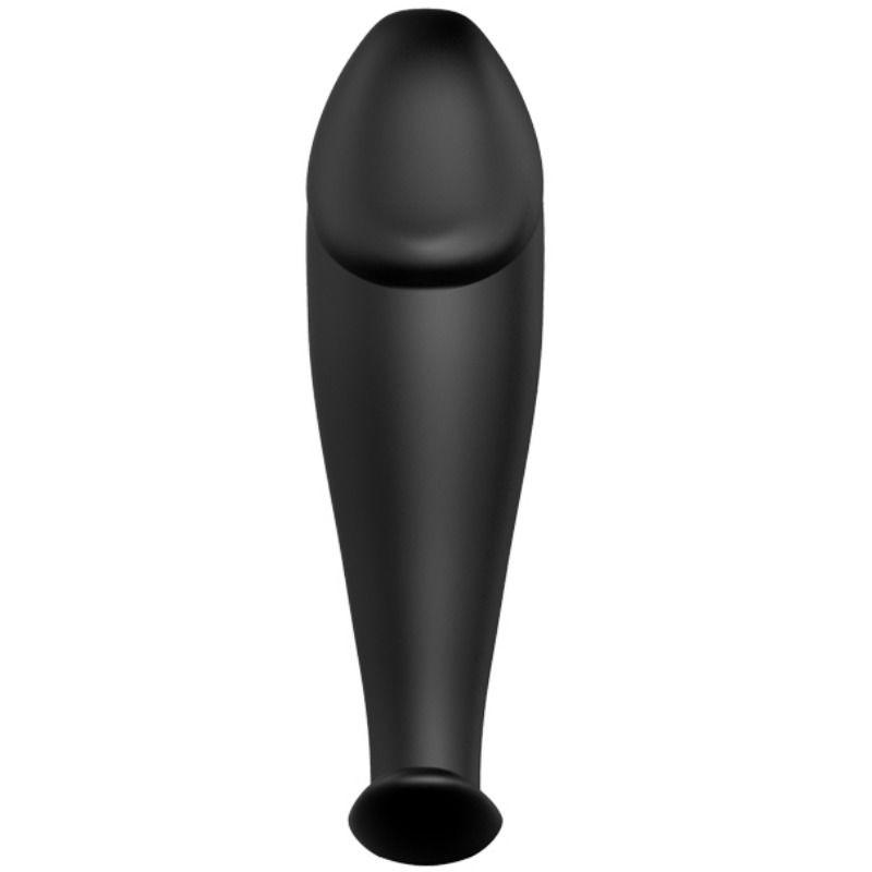 PRETTY LOVE SILICONE ANAL PLUG FORMA DE PeNIS E 12 MODOS DE VIBRAO PRETO