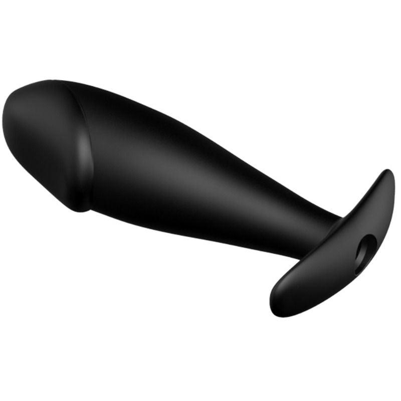 PRETTY LOVE SILICONE ANAL PLUG FORMA DE PeNIS E 12 MODOS DE VIBRAO PRETO