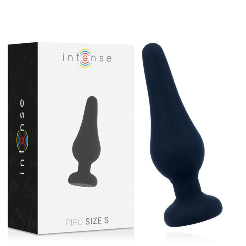 INTENSE PLUG ANAL PIPO S SILICONE PRETO 98 CM