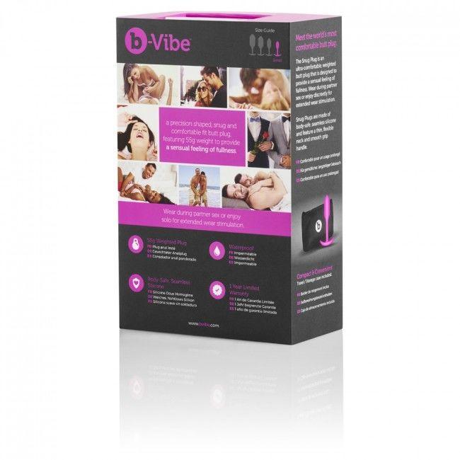 B VIBE PLUG SNUG 1 ROSA