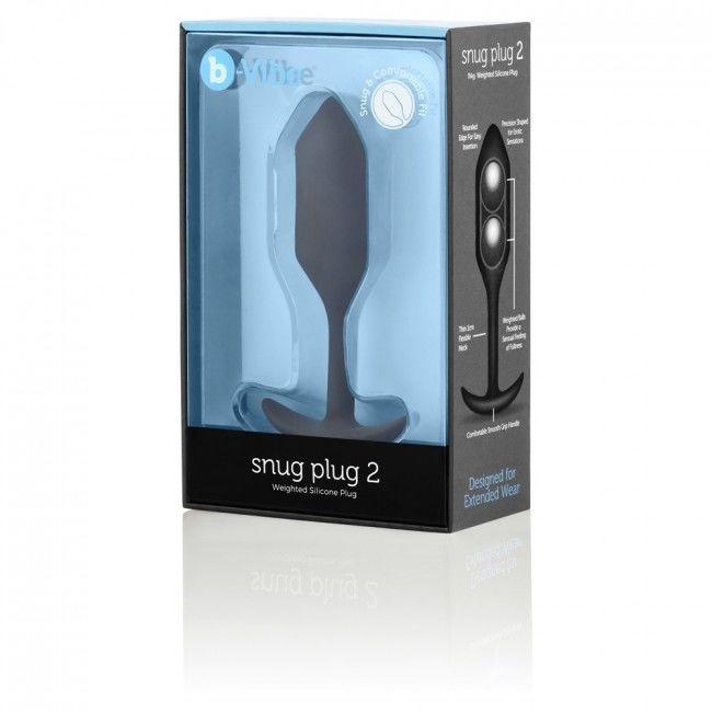 B VIBE PLUG ANAL SNUG 2 PRETO