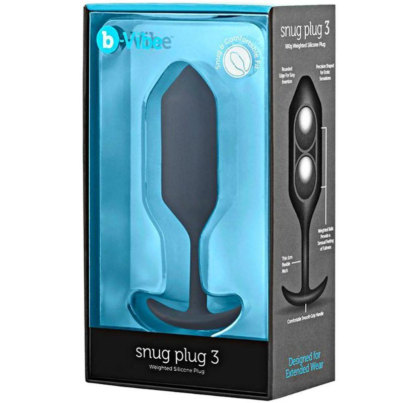 B VIBE PLUG ANAL SNUG PLUG 3