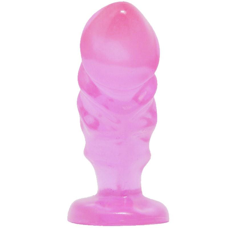 BAILE PLUG ANAL UNISEXO COM VENTOSA ROSA