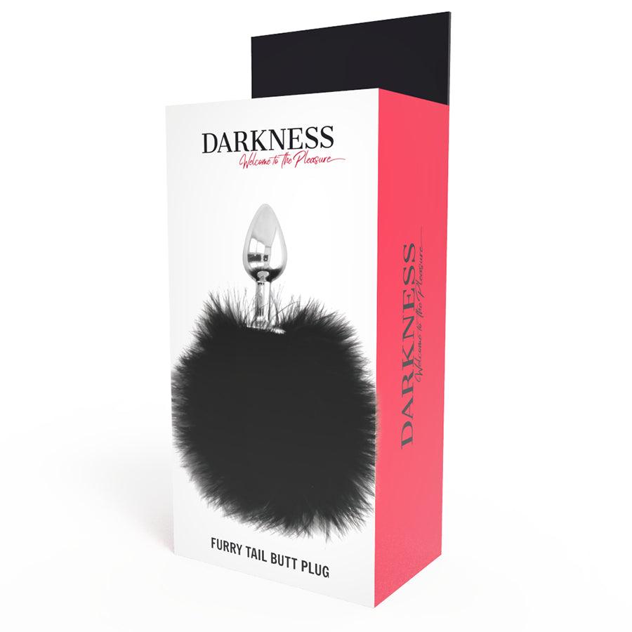 DARKNESS PLUG ANAL EXTRA COM CAUDA PRETA 7 CM