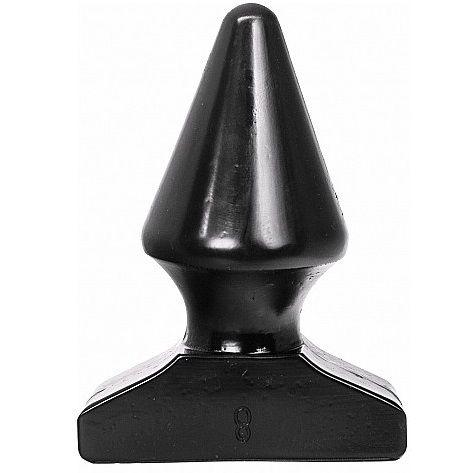 ALL BLACK PLUG ANAL 17 CM