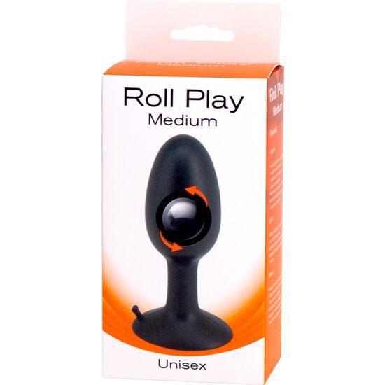 SEVEN CREATIONS PLUGUE DE SILICONE MeDIO ROLL PLAY DE