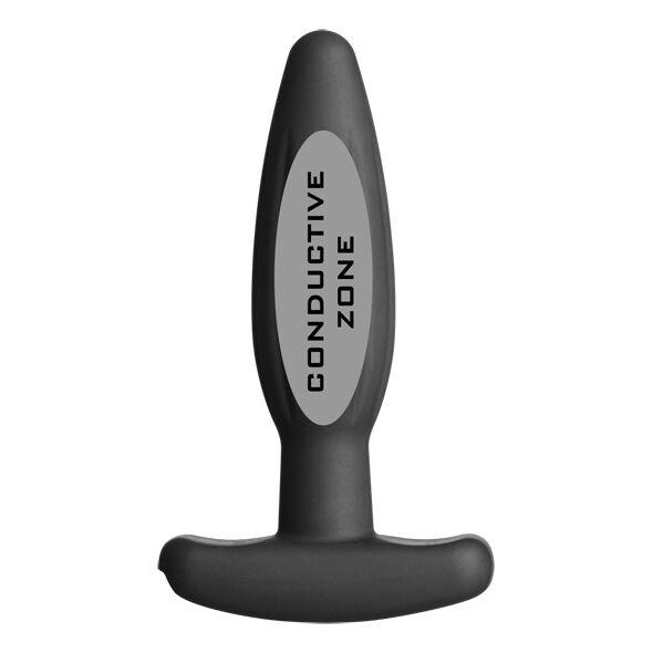 ELECTRASTIM PLUG ANAL DE SILICONE PRETO ROCKER PEQUENO