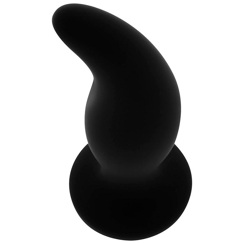 OHMAMA PLUG ANAL CURVO DE SILICONE PONTO P 12 CM