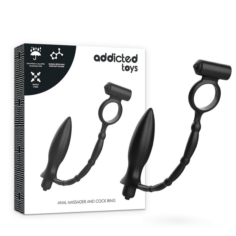 ADDICTED TOYS PLUG ANAL COM ANEL VIBRAToRIO