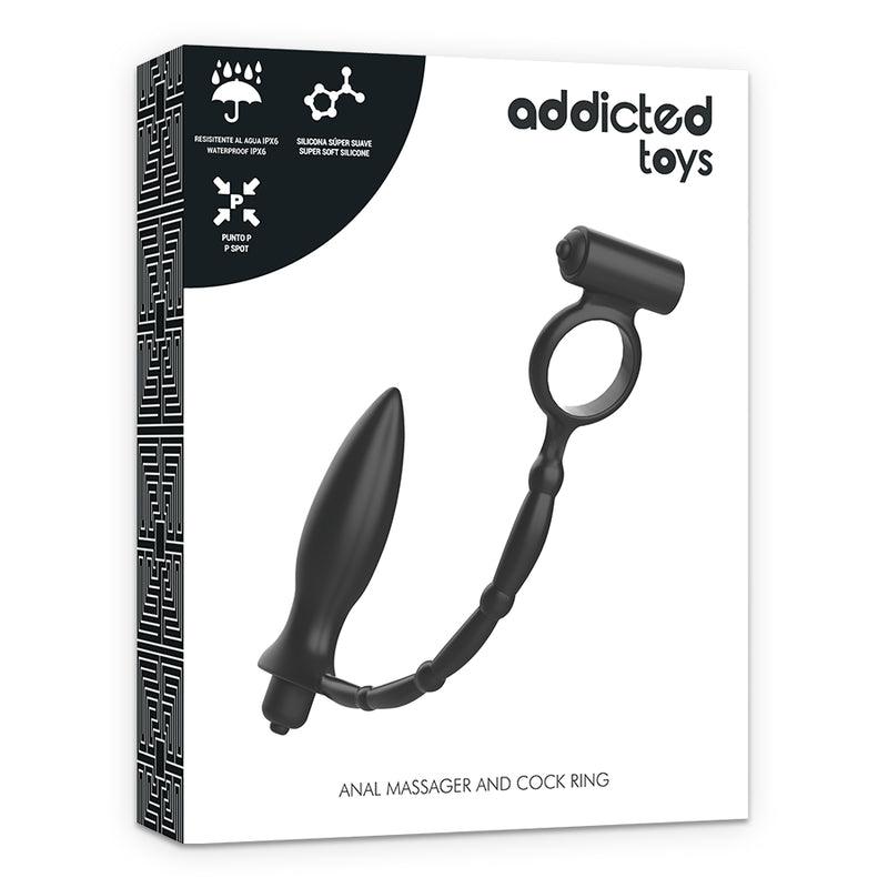 ADDICTED TOYS PLUG ANAL COM ANEL VIBRAToRIO