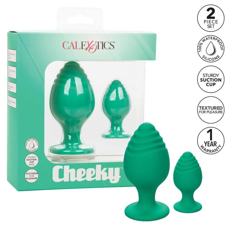 CALIFORNIA EXOTICS BUTTPLUG CHEEKY VERDE