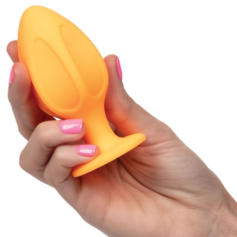 CALIFORNIA EXOTICS CHEEKY BUTTPLUG LARANJA