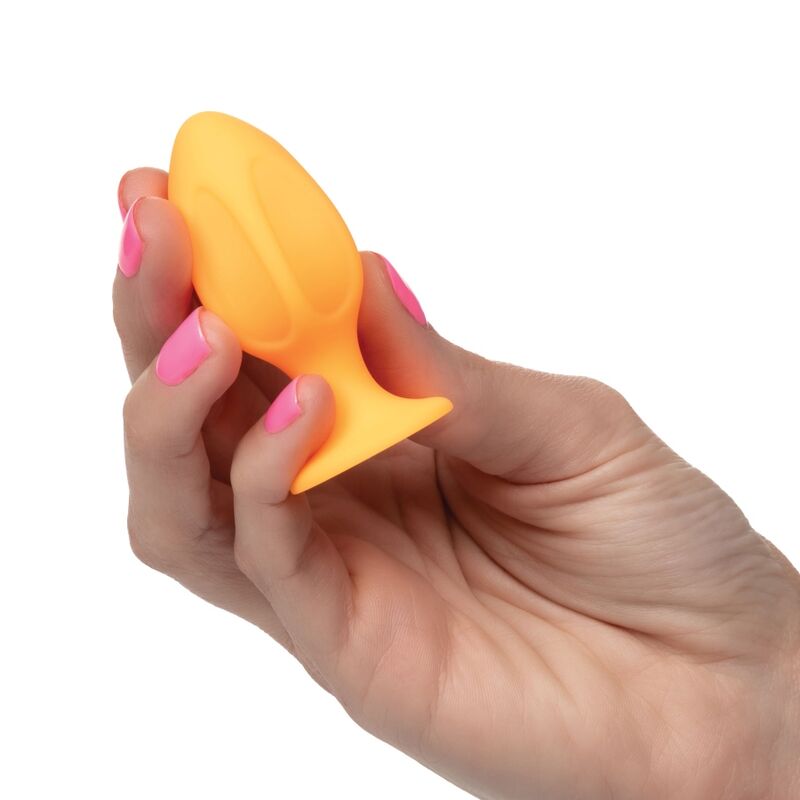 CALIFORNIA EXOTICS CHEEKY BUTTPLUG LARANJA