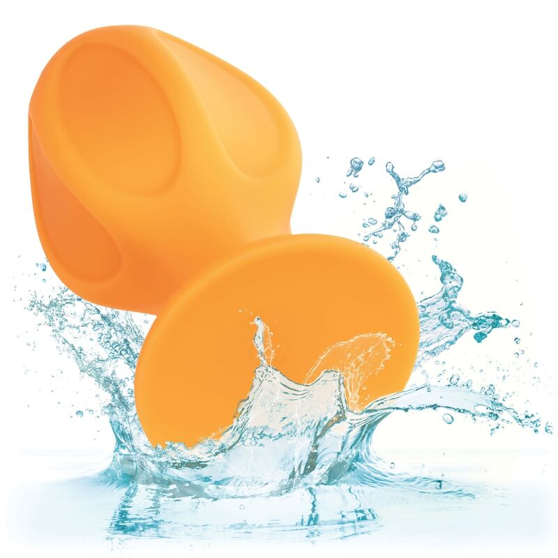 CALIFORNIA EXOTICS CHEEKY BUTTPLUG LARANJA