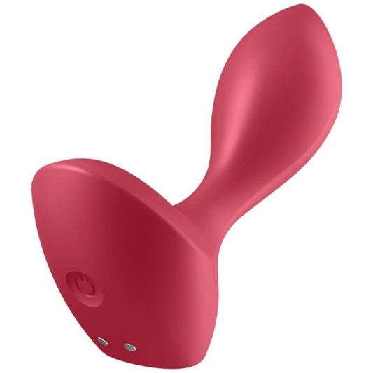 SATISFYER PLUG VIBRAToRIO BACKDOOR LOVER VERMELHO