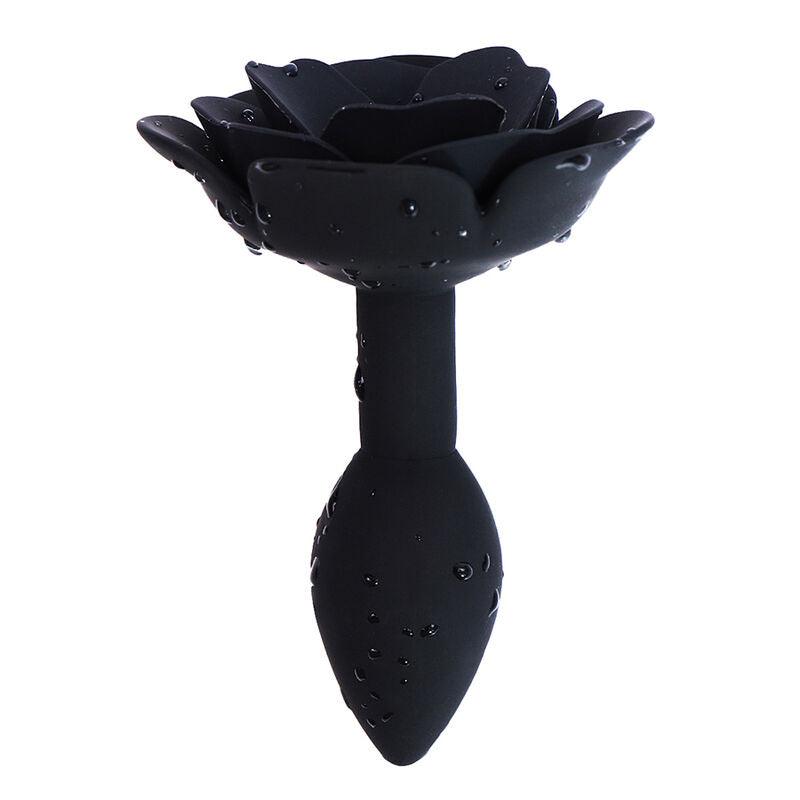 OHMAMA FETISH PLUG ANAL DE SILICONE ROSA PRETO