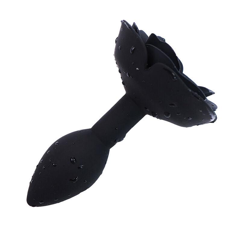 OHMAMA FETISH PLUG ANAL DE SILICONE ROSA PRETO